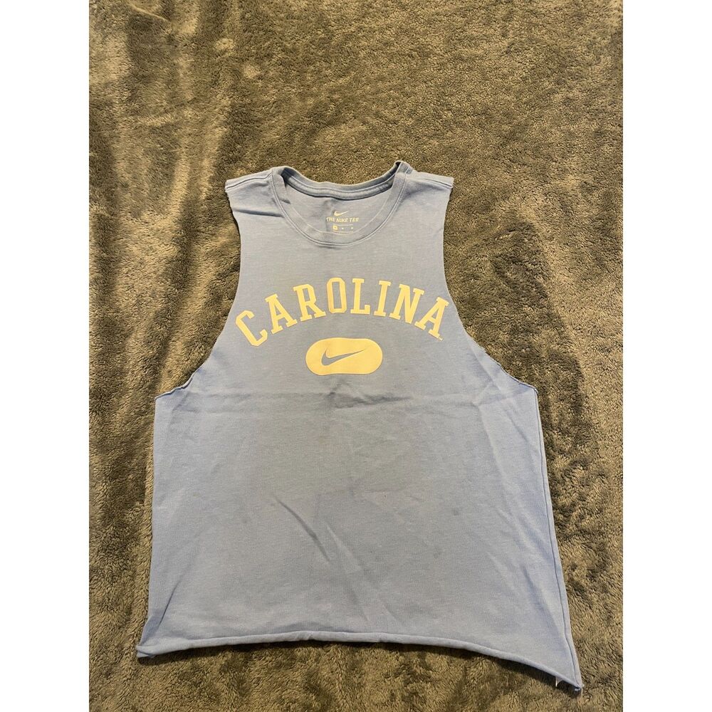 🏀 Nike UNC Tar Heels “Carolina” Cutoff Tee